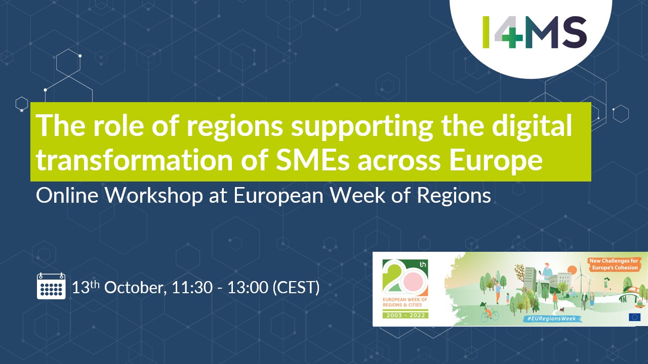 The role of regions supporting the digital transformation of SMEs across Europe